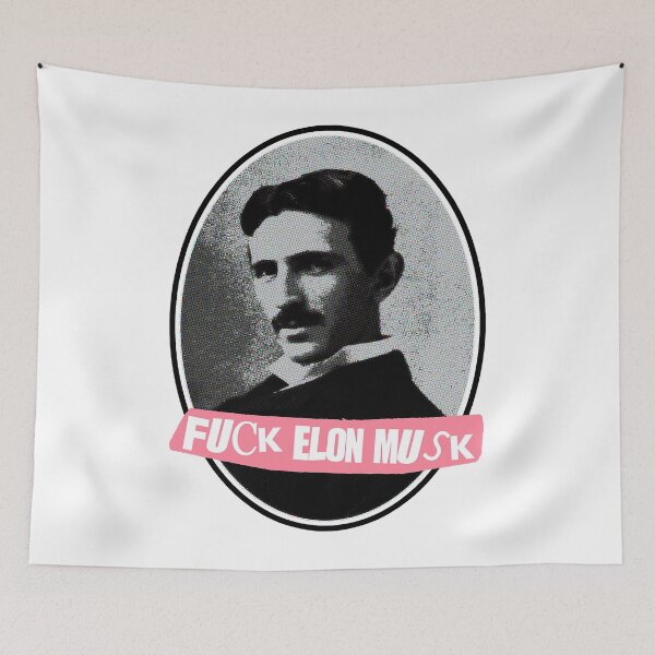 Item preview, fuck elon musk designed and sold by zurymacdougal.