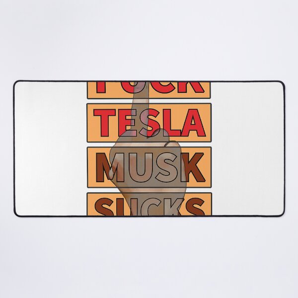 Item preview, Fuck Tesla, Musk apesta, diseño divertido de Tesla designed and sold by zurymacdougal.