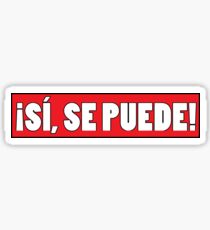 Si se puede Sticker