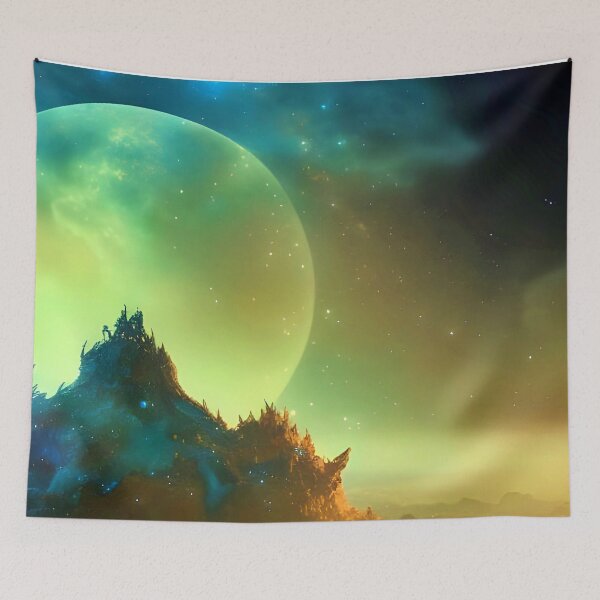 Item preview, Desolate Planet designed and sold by BostonianAiArt.