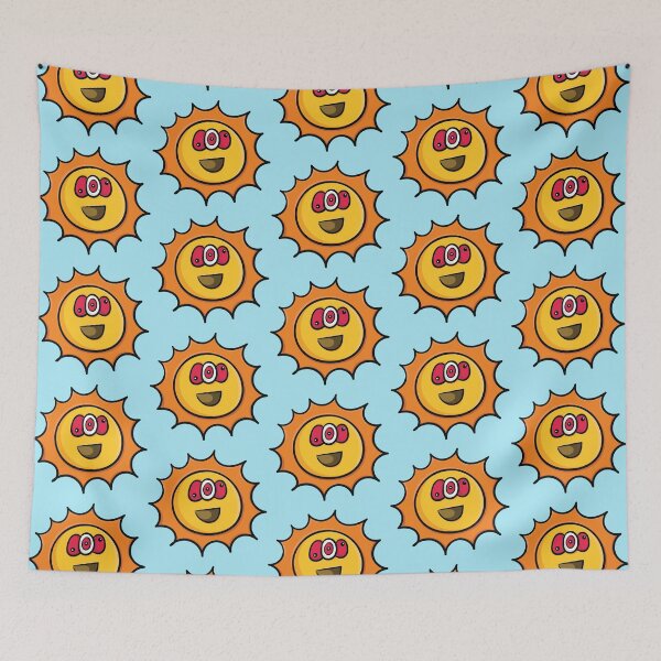 Item preview, Sunny Day (Happy Monster) designed and sold by Cosmodoody.