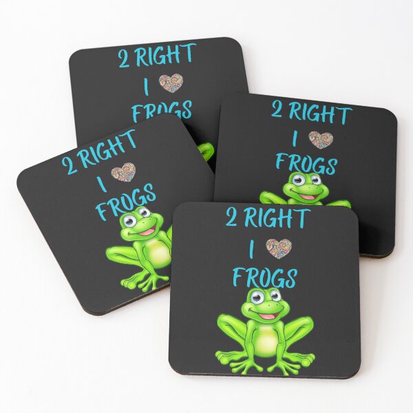 Item preview, 2 RIGHT I LOVE FROGS designed and sold by Kezmich Works.