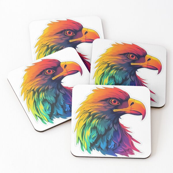 Item preview, Regal LGBT Eagle Sticker for LGBTQ+ Pride | LGBTQ+ Pride Sticker designed and sold by stickergeek23.