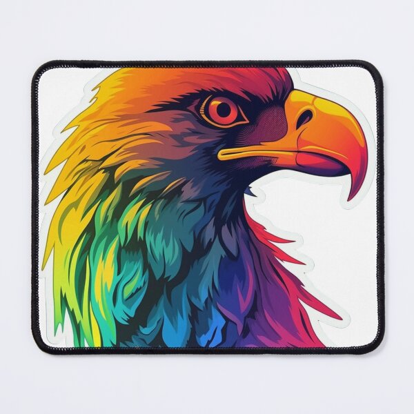 Item preview, Regal LGBT Eagle Sticker for LGBTQ+ Pride | LGBTQ+ Pride Sticker designed and sold by stickergeek23.