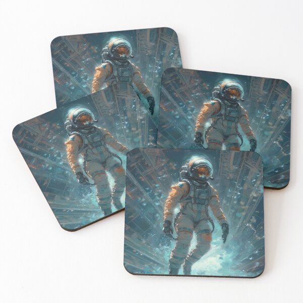 Artikelvorschau, Astronaut Surfing the Nebula entworfen und verkauft von SeedDesign.