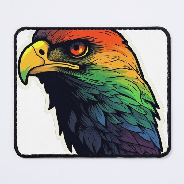Item preview, Regal LGBT Eagle Sticker for LGBTQ+ Pride | LGBTQ+ Pride Sticker designed and sold by stickergeek23.