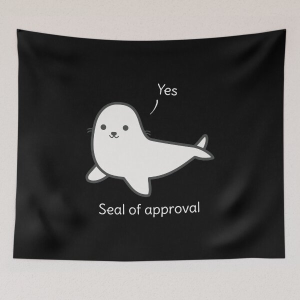 Item preview, Seal of approval designed and sold by Longpeteginger.