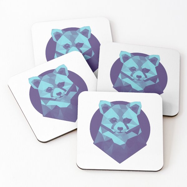Item preview, Cute Polygonal Red Panda designed and sold by PVSKI.