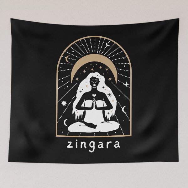 Item preview, Zingara T-shirts, Gypsy woman T-shirts, mugs, Pillows designed and sold by saydeelightfoo.