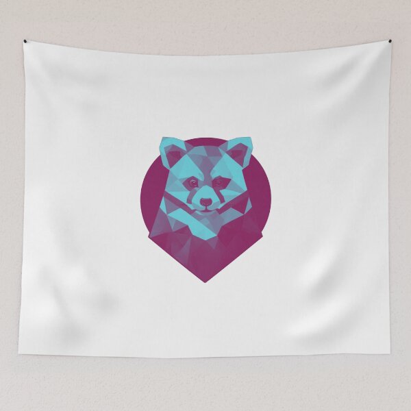 Item preview, Cute Polygonal Red Panda designed and sold by PVSKI.