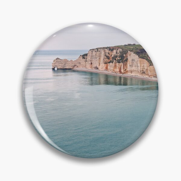Item preview, Etretat village panoramic view  designed and sold by psychoshadow.