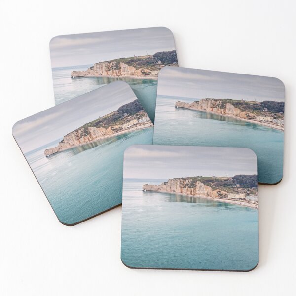 Item preview, Etretat village panoramic view  designed and sold by psychoshadow.