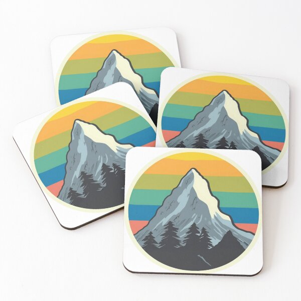 Artikelvorschau, Pride Flag und Mountain Sticker - Zeigen Sie Ihre Unterstützung! entworfen und verkauft von stickergeek23.