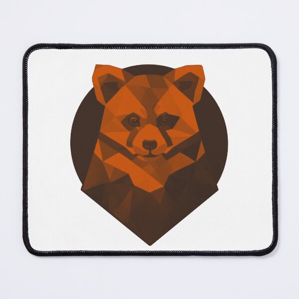 Item preview, Cute Polygonal Red Panda designed and sold by PVSKI.