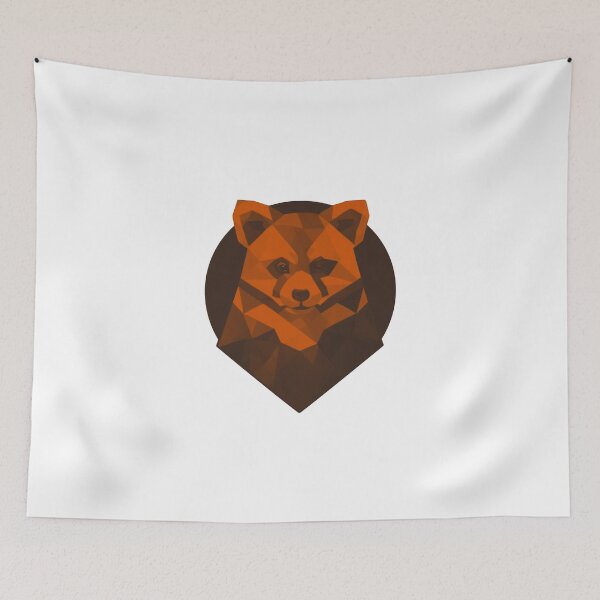 Item preview, Cute Polygonal Red Panda designed and sold by PVSKI.