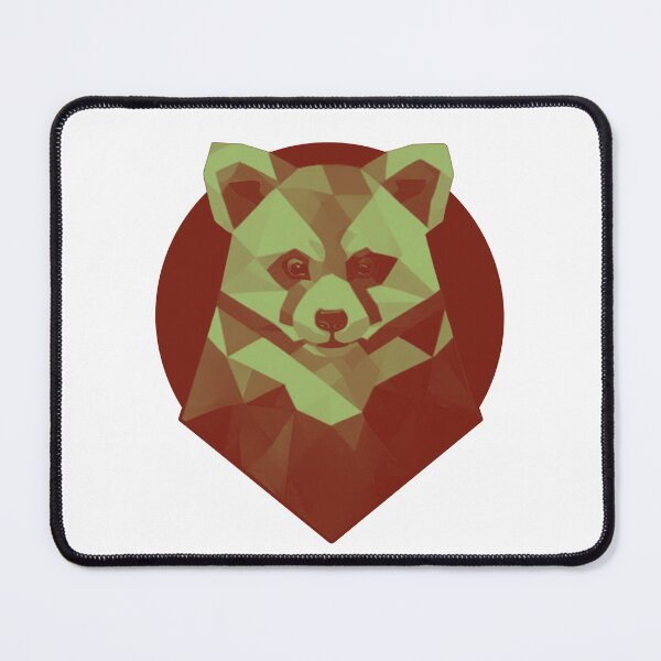 Item preview, Cute Polygonal Red Panda designed and sold by PVSKI.