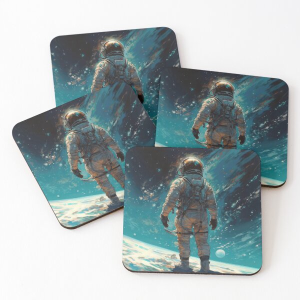 Artikelvorschau, Astronaut Surfing the Nebula entworfen und verkauft von SeedDesign.