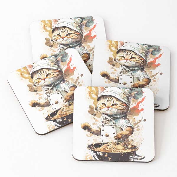 Item preview, Cat Chef making dinner designed and sold by Jon-Bear.