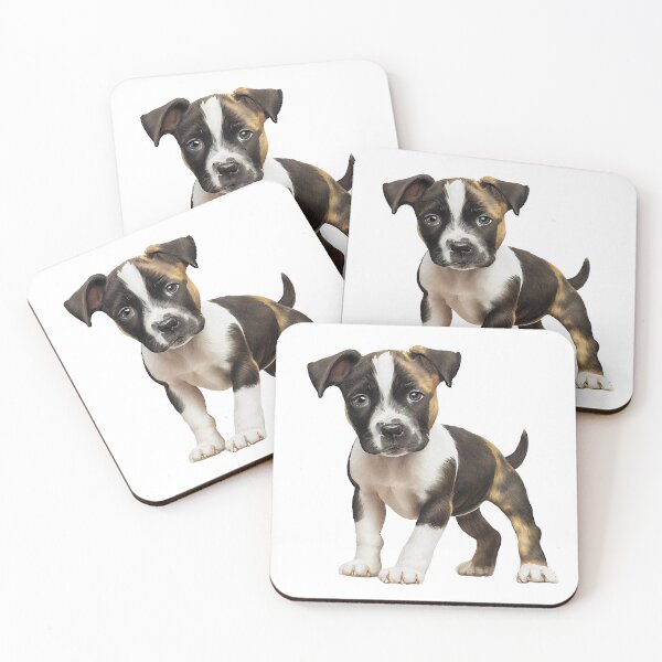 Item preview, Staffordshire Bull Terrier Puppy designed and sold by hyperweave.