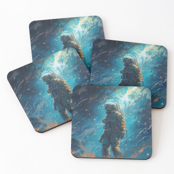 Artikelvorschau, Astronaut Surfing the Nebula entworfen und verkauft von SeedDesign.