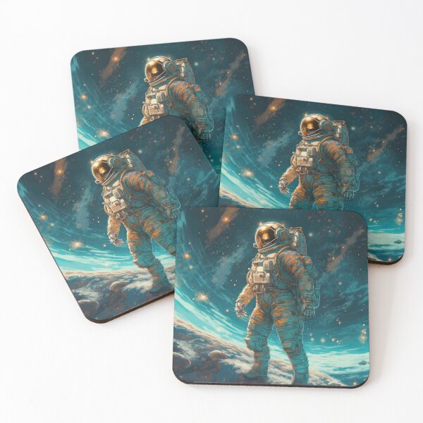 Artikelvorschau, Astronaut Surfing the Nebula entworfen und verkauft von SeedDesign.