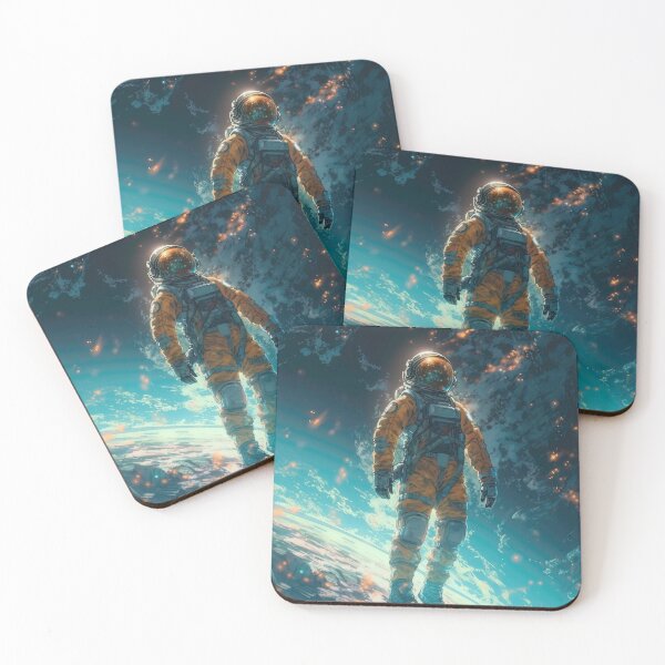 Artikelvorschau, Astronaut Surfing the Nebula entworfen und verkauft von SeedDesign.