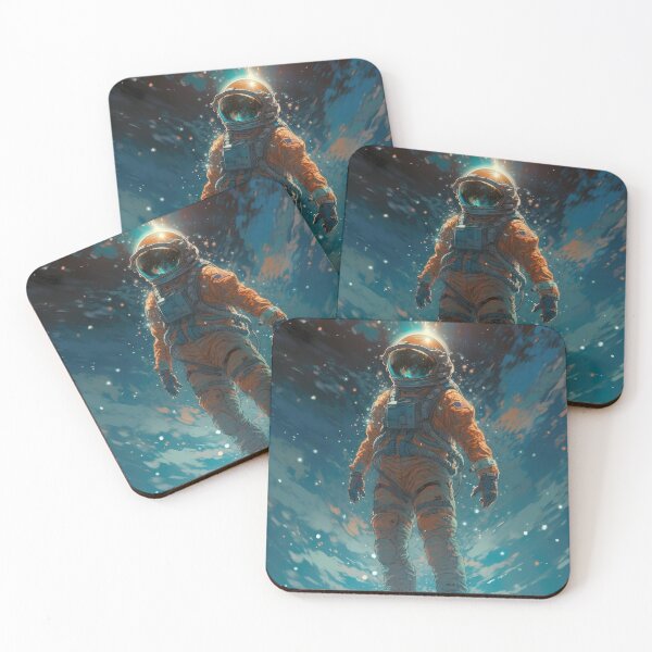 Artikelvorschau, Astronaut Surfing the Nebula entworfen und verkauft von SeedDesign.