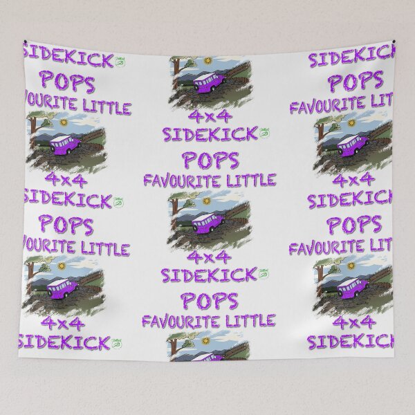 Item preview, Pops Favourite Little 4x4 Sidekick Girl! designed and sold by BelindaApps.