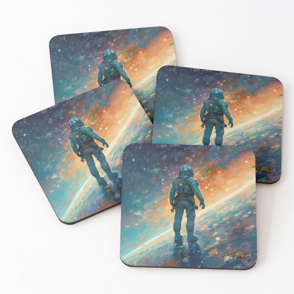 Artikelvorschau, Astronaut Surfing the Nebula entworfen und verkauft von SeedDesign.