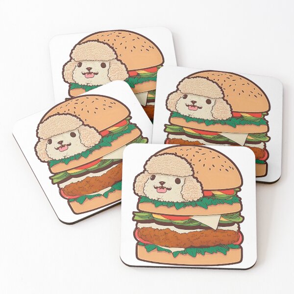 Item preview, Poodle burger, dog burger, hamburger  designed and sold by Kar114.
