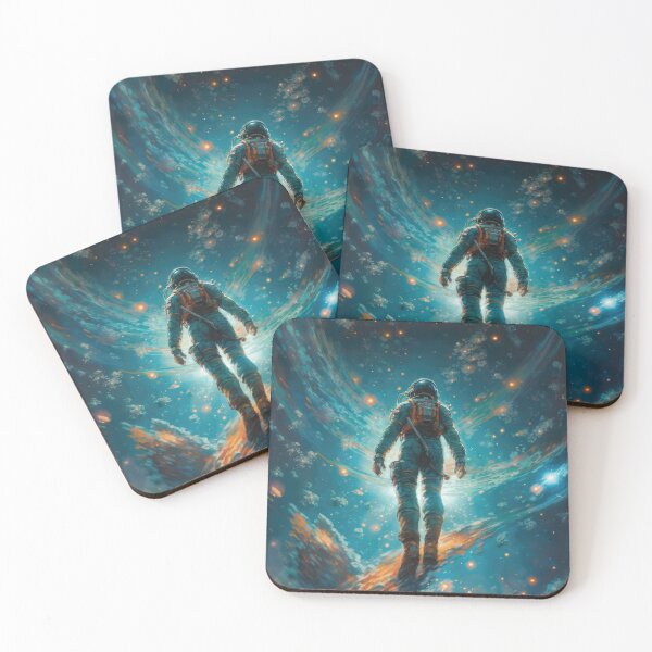 Artikelvorschau, Astronaut Surfing the Nebula entworfen und verkauft von SeedDesign.