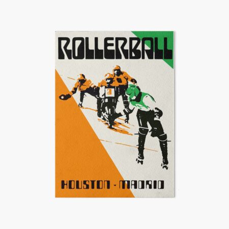Rollerball - Houston vs Madrid Art Board Print