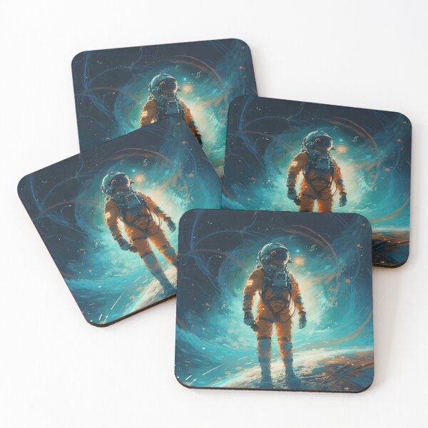 Artikelvorschau, Astronaut Surfing the Nebula entworfen und verkauft von SeedDesign.
