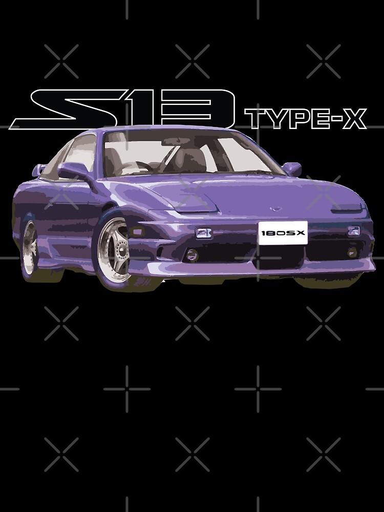 180SX S13 240 purple type x DRIFTING