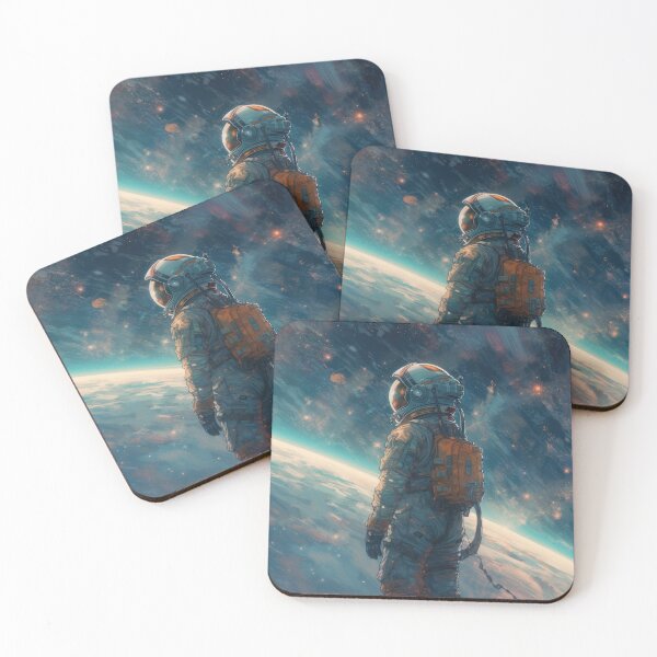 Artikelvorschau, Astronaut Surfing the Nebula entworfen und verkauft von SeedDesign.