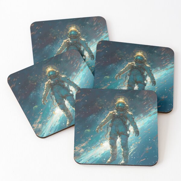 Artikelvorschau, Astronaut Surfing the Nebula entworfen und verkauft von SeedDesign.