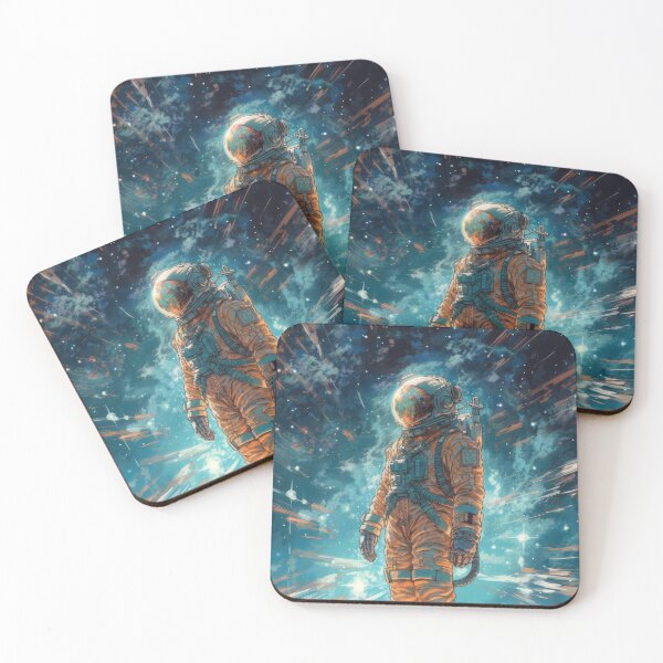 Artikelvorschau, Astronaut Surfing the Nebula entworfen und verkauft von SeedDesign.