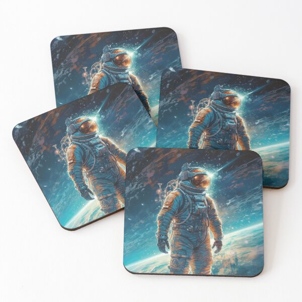 Artikelvorschau, Astronaut Surfing the Nebula entworfen und verkauft von SeedDesign.