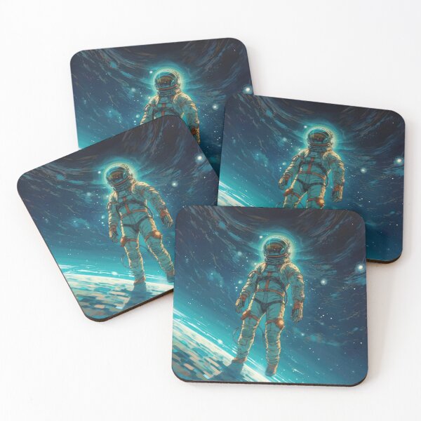 Artikelvorschau, Astronaut Surfing the Nebula entworfen und verkauft von SeedDesign.