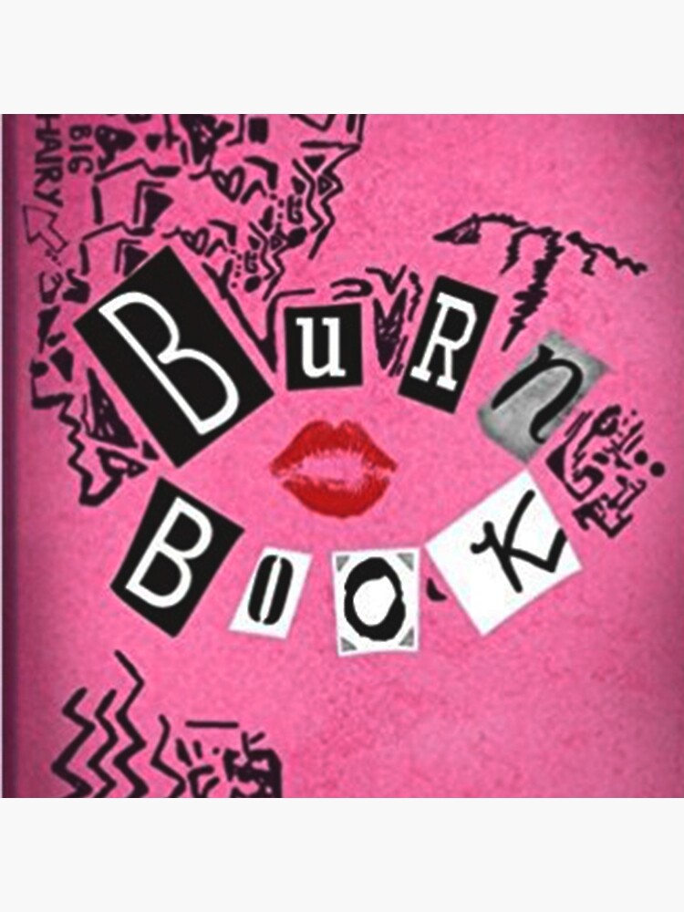 MEAN GIRLS Burn Book Pillow