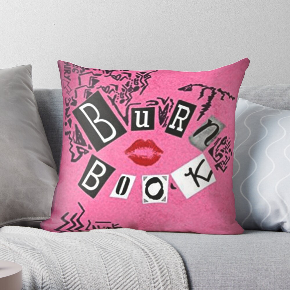 MEAN GIRLS Burn Book Pillow – Broadway Merchandise Shop by