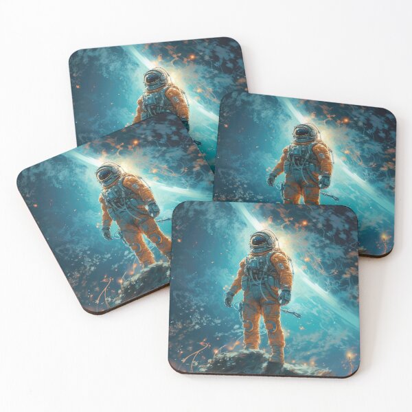 Artikelvorschau, Astronaut Surfing the Nebula entworfen und verkauft von SeedDesign.