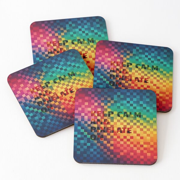 Item preview, Keep Calm and Pixelate On designed and sold by PatternBestFan.