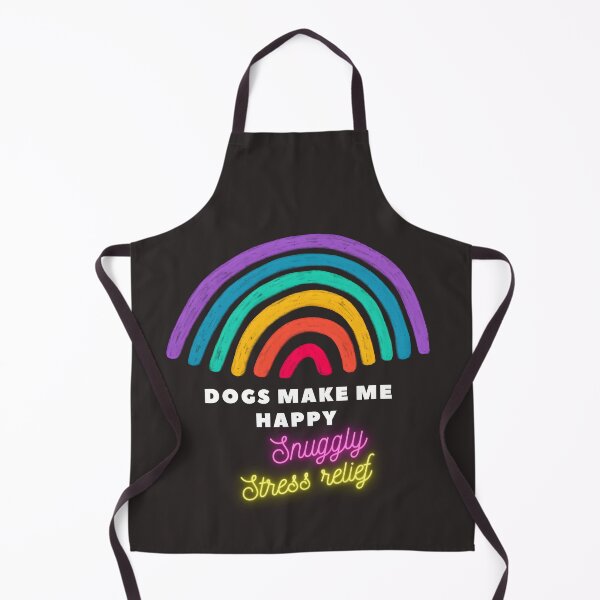 Item preview, Dogs Make me Happy | Dog Lover | Dog Mom designed and sold by ArtfulDelights.