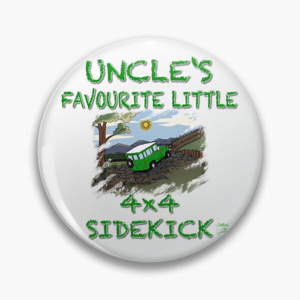 Item preview, Uncle’s Favourite Little 4x4 Sidekick! designed and sold by BelindaApps.