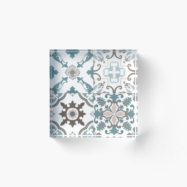 Item preview, Vector set of Portuguese tiles patterns. Collection of colored patterns for design and fashion. designed and sold by AnaMOMarques.