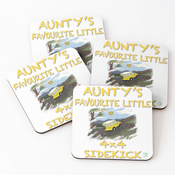 Item preview, Aunty’s Favourite Little 4x4 Sidekick! designed and sold by BelindaApps.