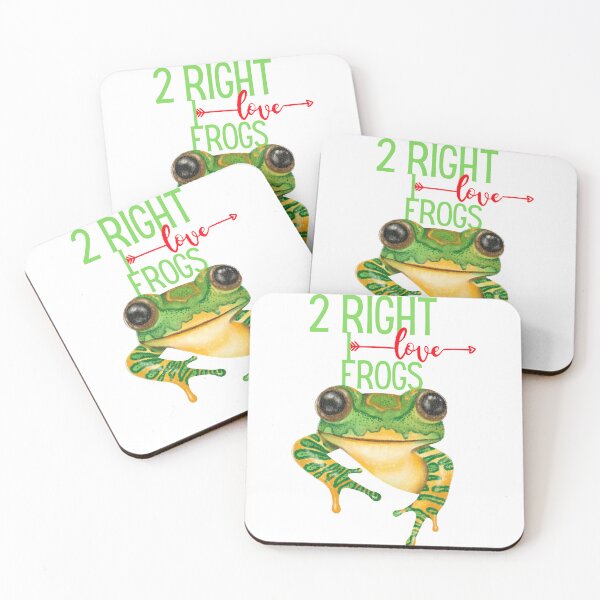 Item preview, 2 RIGHT I LOVE FROGS designed and sold by Kezmich Works.