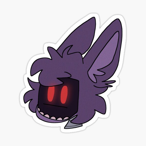 Withered Foxy Sticker for Sale by WillowsWardrobe