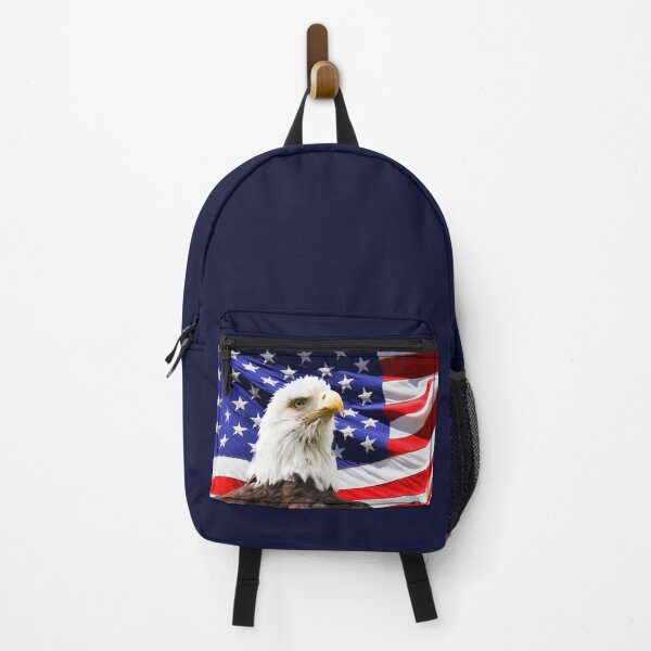 Item preview, American Bald Eagle Flag designed and sold by tpixx.